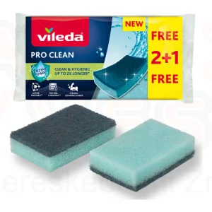 VILEDA Pro Clean mosogatószivacs 2+1 db